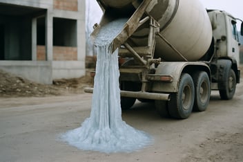 Pouring concrete in winter, challenges